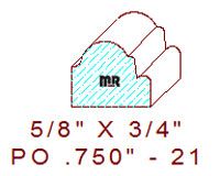 Applied Moulding 3/4" - 21