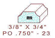 Applied Moulding 3/4" - 23