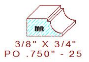 Applied Moulding 3/4" - 25 Applied Moulding 3/4" - 25