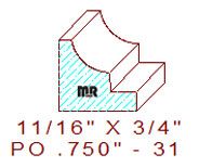 Applied Moulding 3/4" - 31