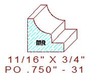 Applied Moulding 3/4" - 31