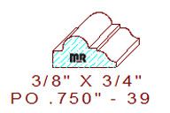 Applied Moulding 3/4" - 39 Applied Moulding 3/4" - 39