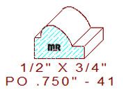 Applied Moulding 3/4" - 41