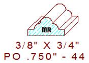 Applied Moulding 3/4" - 44