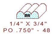 Applied Moulding 3/4" - 48 Applied Moulding 3/4" - 48