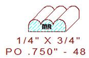 Applied Moulding 3/4" - 48