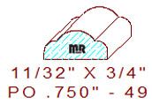 Applied Moulding 3/4" - 49 Applied Moulding 3/4" - 49