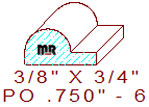 Applied Moulding 3/4" - 6