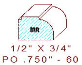 Applied Moulding 3/4" - 60