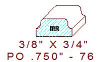 Applied Moulding 3/4" - 76