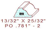 Applied Moulding 25/32" - 2 Applied Moulding 25/32" - 2