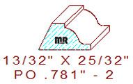 Applied Moulding 25/32" - 2