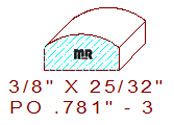 Applied Moulding 25/32" - 3