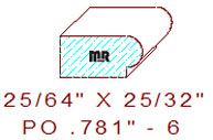 Applied Moulding 25/32" - 6