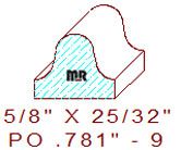 Applied Moulding 25/32" - 9