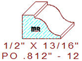 Applied Moulding 13/16" - 12 Applied Moulding 13/16" - 12