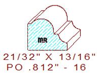 Applied Moulding 13/16" - 16 Applied Moulding 13/16" - 16