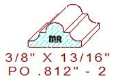 Applied Moulding 13/16" - 2