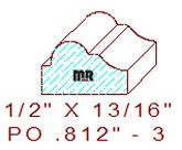 Applied Moulding 13/16" - 3