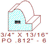 Applied Moulding 13/16" - 6