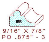 Applied Moulding 7/8" - 3