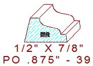 Applied Moulding 7/8" - 39 Applied Moulding 7/8" - 39