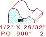 Applied Moulding 29/32" - 2 Applied Moulding 29/32" - 2