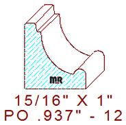 Applied Moulding 15/16" - 12 Applied Moulding 15/16" - 12