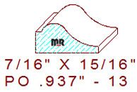 Applied Moulding 15/16" - 13