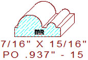 Applied Moulding 15/16" - 15 Applied Moulding 15/16" - 15