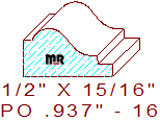 Applied Moulding 15/16" - 16