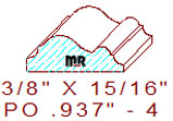 Applied Moulding 15/16" - 4