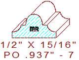 Applied Moulding 15/16" - 7 Applied Moulding 15/16" - 7