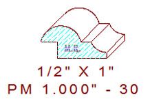 Panel Mould 1" - 30