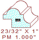 Panel Moulding 1" Panel Moulding 1"