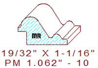 Panel Mould 1-1/16" - 10