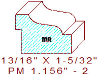 Panel Moulding 1-5/32" - 2