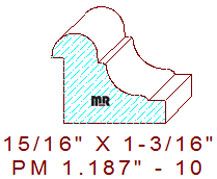 Panel Moulding 1-3/16" - 10