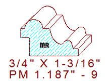 Panel Mould 1-3/16" - 9