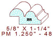 Panel Mould 1-1/4" - 48