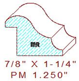 Panel Mould 1-1/4"