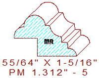 Panel Moulding 1-5/16" - 5