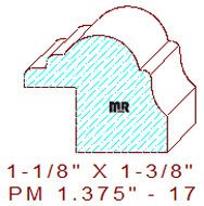 Panel Mould 1-3/8" - 17