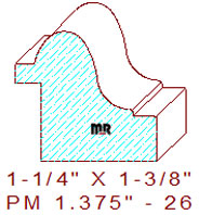 Panel Mould 1-3/8" - 26