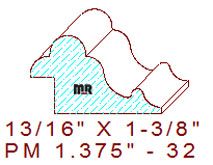 Panel Mould 1-3/8" - 32
