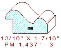 Panel Moulding 1-7/16" - 3