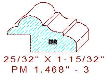 Panel Mould 1-15/32" - 3