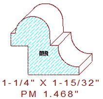 Panel Mould 1-15/32"