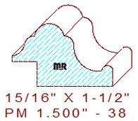 Panel Moulding 1-1/2" - 38