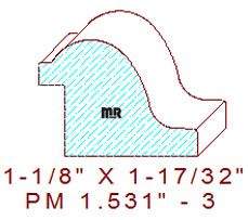 Panel Moulding 1-17/32" - 3